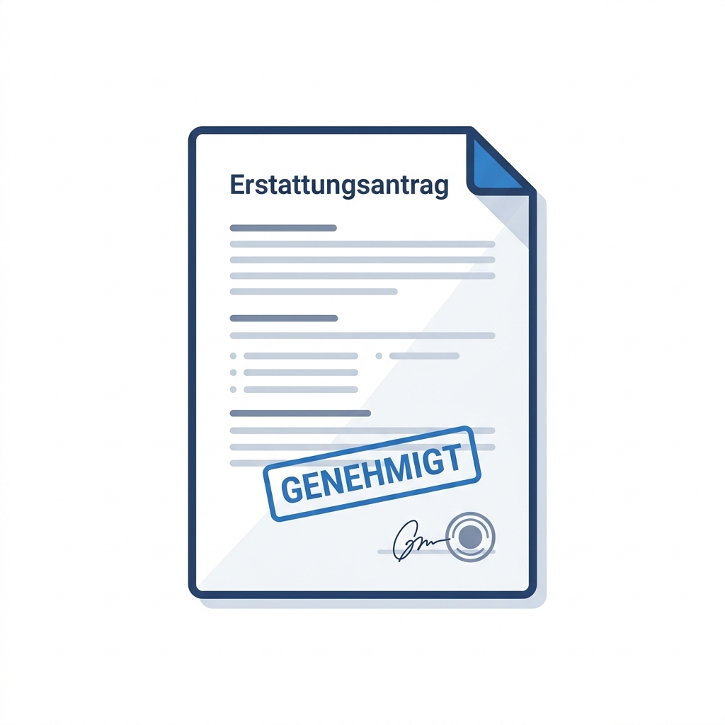 Antrag & Genehmigung